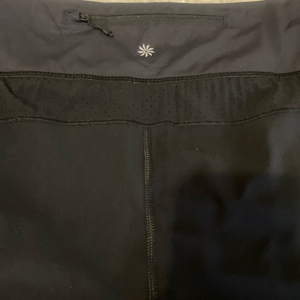 Athleta Black High-Waist Athletic Shorts with Moisture-Wicking Fabric - Picture 6 of 16